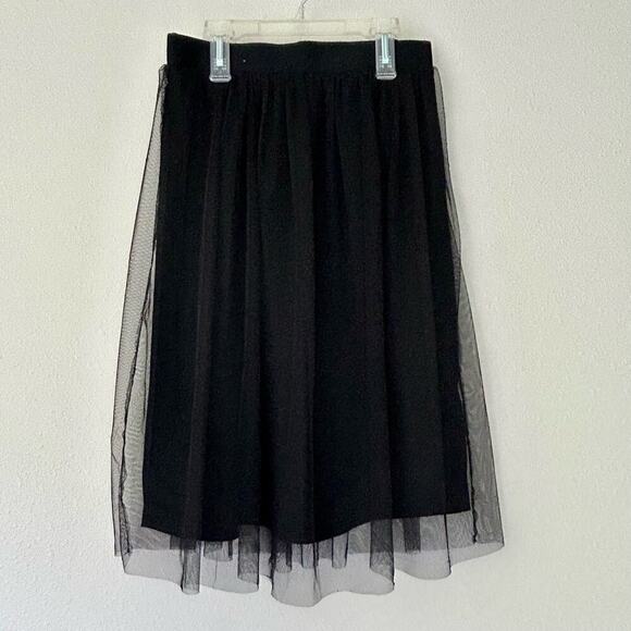 Maurice’s Dresses & Skirts - Women’s Maurice’s tulle overlay midi skirt whimsigoth gothic punk black small​​